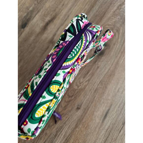 Vera Bradley Bag Viva La Vera Flower Tech Organizer Storage Carry Case - Picture 3 of 8